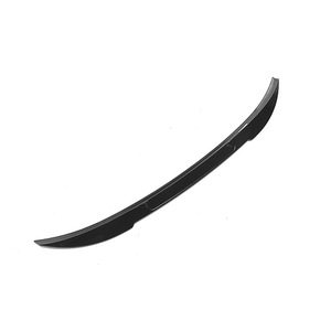 BMW F33 <b>Rear</b> <b>Spoiler</b> Black ABS Ducktail For 2013-2019 4 Series Convertible M4 Trunk Lip - Product Image 4