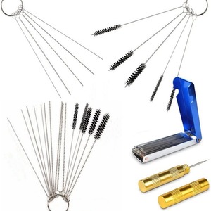 Ensemble <span class=keywords><strong>de</strong></span> brosses <span class=keywords><strong>de</strong></span> <span class=keywords><strong>nettoyage</strong></span> durables pour carburateur et pommeau <span class=keywords><strong>de</strong></span> douche avec aiguille en acier inoxydable et embouts en nylon pour un <span class=keywords><strong>nettoyage</strong></span> en profondeur - Product Image 1