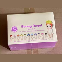 Figuras Miniatura de la Serie de Flores Sonny Angels, Muñecos de Juguete, Decoración para Teléfono y Computadora, Caja Misteriosa, Modelo Kawaii, Regalo