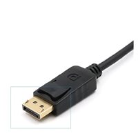 Adaptateur DP vers HDMI SYONG 4K30Hz de haute qualité, convertisseur DP mâle vers HDMI femelle compatible avec PC, ordinateur portable, téléviseur, moniteur, projecteur