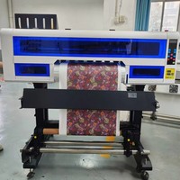 Industrial 4720 I3200 Cabezales de impresión Dye A1 Papel de transferencia de sublimación Impresora de inyección de tinta Plotter Máquina de impresión