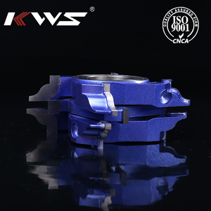 Pemotong Profil Papan Kayu KWS Custom untuk Mesin Penggiling Vertikal Spindle Moulder Shaper <span class=keywords><strong>Cutter</strong></span> Head Mesin Pertukangan Kayu - Product Image 3