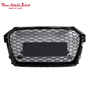 Auto <span class=keywords><strong>A1</strong></span> S1 griglia anteriore paraurti anteriore RS1 stile ABS a nido d'ape Gloss nero griglia anteriore per <span class=keywords><strong>Audi</strong></span> <span class=keywords><strong>A1</strong></span> S1 2016 2017 2018 - Product Image 3