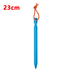 Estacas de acero para tiendas de campaña de 30 cm, estacas de suelo de colores para camping y playa, de grado industrial. - Product Image 3