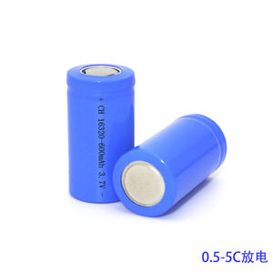 Перезаряжаемый литий-ионный аккумулятор <span class=keywords><strong>16320</strong></span> 600 мАч 3,7 В высокой емкости с плоской головкой литий-ионный аккумулятор 3,7 В звуковое оборудование - Product Image 4