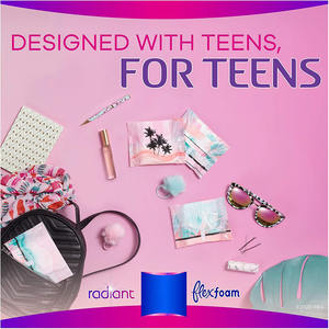 Meilleures ventes : Serviettes hygiéniques Maxcare Radiant Teen Pads, produits d'hygiène réguliers et efficaces, en vente - Product Image 3