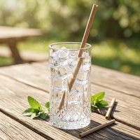 Paille à boire biodégradable écologique jetable de marc de café pour la boisson