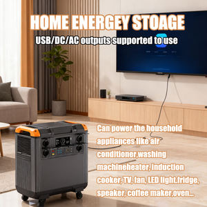 ポータブル発電所3000Wステーション15000mAh屋外発電機ソーラー充電キャンプ緊急電源 - Product Image 5