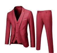 Veste de costume élégante sur mesure pour homme, coupe ajustée, 3 pièces, pour mariage, fête, affaires, décontracté, simple boutonnage