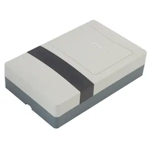 Plastic Electrical Handheld POS Terminal Enclosure With Silicone Protector case with clear lid cover for pcb