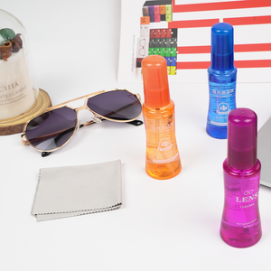 Spray de nettoyage de <span class=keywords><strong>lunettes</strong></span> coloré avec logo personnalisé Kit PP Nettoyeur de lentille d'écran numérique Dispositif de recyclage <span class=keywords><strong>pour</strong></span> produits d'entretien de <span class=keywords><strong>lunettes</strong></span> - Product Image 5