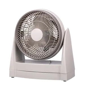 10Inch Geluidsarme Koeling Desktop Kleine Nieuwe Aankomst Krachtige Draagbare Tafelventilator