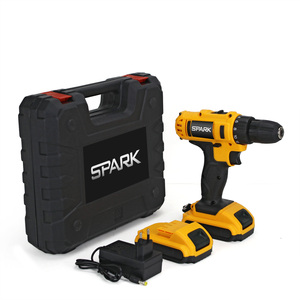 Ensemble de perceuse sans fil 18V avec batterie et support OEM - Kit d'outils électriques combinés à percussion en promotion - Product Image 2