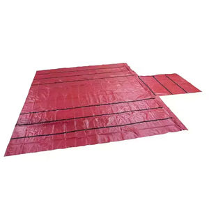 Bâche de remorque robuste en tissu ripstop parachute 18oz imperméable en vinyle pour plateau, avec anneaux en D – Vente directe usine - Product Image 2