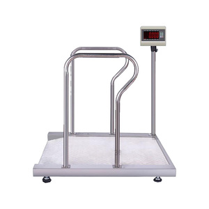 Digitale Krankenhaus-Rollstuhl waage 0,8x0,8 m Dialyse zentrum Boden bank waage 1x1m Medizinische Waage 300kg 500kg - Product Image 2