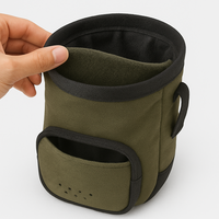 Sac à craie personnalisé pour l'escalade Matériau Oxford Doublure amovible Porte-balais OEM Sac de taille à bloc pour l'intérieur et l'extérieur
