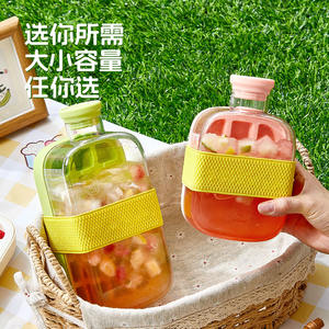 Moule à glaçons COOL en ABS de qualité alimentaire avec design de presse-paille pour usage domestique et à emporter - Product Image 2