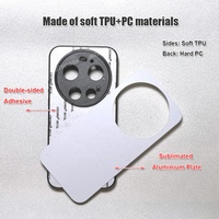 Funda de Teléfono Sublimable en Blanco de TPU y PC Antideslizante 2D para Xiaomi 17 Ultra, Suministro de Fábrica