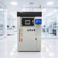 Printer 3D Logam A-S200 SLM, Mesin Pencetakan Laser Selektif untuk Mahkota Gigi, Pencetakan Presisi Tinggi Titanium & Kobalt-Kromium