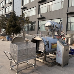 Dung Tích 1000 Lít Tự Động Autoclave Sterilizer Retort High Barrier Retort Container Thực Phẩm - Product Image 2