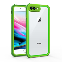 Étuis antichoc de luxe pour iphone 7/8 Plus Couverture de téléphone portable élégante couleur bonbon