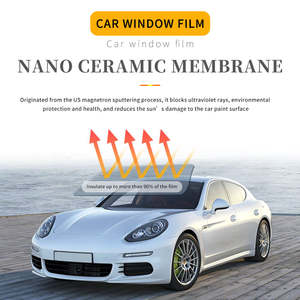 車の紫外線除去のための高品質の取り外し可能な車の窓の色合いナノセラミックの色合いプライバシー保護車の色合いの窓フィルム - Product Image 6