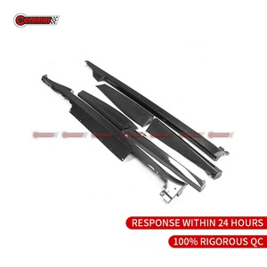 Jupes latérales en fibre de carbone sèche style OEM pour Ferrari Purosangue FUV, panneaux de bas de caisse pré-imprégnés authentiques, extensions de seuil latéral, amélioration aérodynamique - Product Image 6