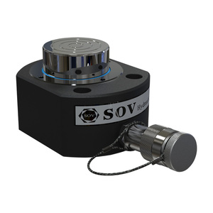 Vérin hydraulique à simple effet de 20 tonnes à très faible hauteur pour l'installation et la maintenance d'équipements lourds dans des espaces restreints - Product Image 1