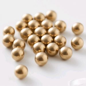 Шарики ZDBALLS из цельной латуни с зеркальной полировкой, медные шарики премиум-класса, подшипниковые шарики, твердость HRC 62-66 - Product Image 1