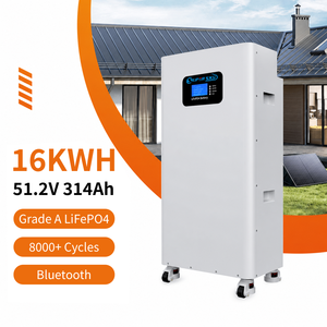 High Capacity Solar <b>Battery</b> 51.2v 314ah Lifepo4 <b>Battery</b> Grade a 16kwh Lithium <b>Battery</b> for Solar System - Product Image 1
