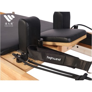 <span class=keywords><strong>Reformer</strong></span> <span class=keywords><strong>Pilates</strong></span> Classico di Alta Qualità in Legno di Quercia per Uso Domestico e Studio Yoga - Product Image 2