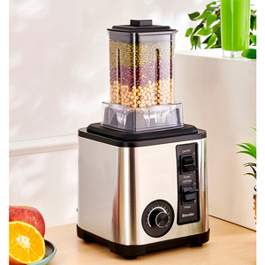 Licuadora Comercial de Acero Inoxidable de Alta Calidad, Capacidad de 3L, Velocidad Variable, Electrodoméstico de Cocina Multifuncional, Preparador de Smoothies - Product Image 3