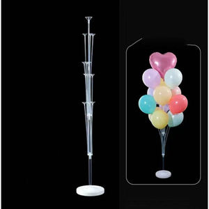 Arco de Globos Ajustable para Bodas, Soporte de Columna de Globos para Piso, Soporte de Fondo de Metal, Suministros para Fiestas, Kit de Soporte para Globos - Product Image 5