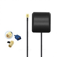 Récepteur GPS+BD+Galileo multi-constellations Glonass GNSS en céramique ABS étanche 1575.42MHz, mini externe pour voiture, gain 40dBi, 50 Ohm