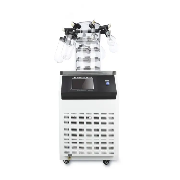 10nd इलेक्ट्रिक हीटिंग फ्रीज सुखाने मशीन फ्रीज ड्रायर प्रयोगशाला लोफिलाइज़र खाद्य फ्रीज ड्रायर