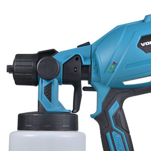 Nueva <span class=keywords><strong>Pistola</strong></span> de Pulverización Eléctrica <span class=keywords><strong>sin</strong></span> Aire, de Alta Potencia para Bricolaje, 1.2L 300psi, Motor Universal, Baterí<span class=keywords><strong>a</strong></span> de Litio, con Cargador - Product Image 2