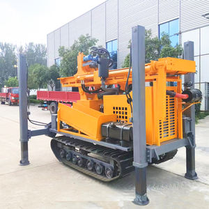 Plateforme de forage hydraulique portable <span class=keywords><strong>RYX</strong></span> pour puits d'eau, sur chenilles, profondeur maximale 600 m, haute efficacité - Product Image 4