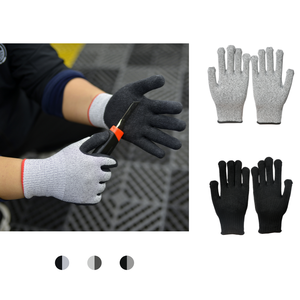 Guante de alto rendimiento resistente a los cortes Ansi Level-5 Protection HPPE Guantes DE SEGURIDAD RECUBIERTOS DE PU anticorte - Product Image 2