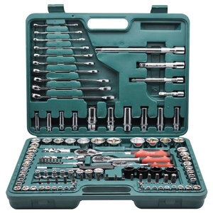 FLOURISH 120Pcs Dr. Ổ cắm thiết lập, tay công cụ thiết lập ổ cắm cờ lê thiết lập, xe sửa chữa công cụ thiết lập - Product Image 2