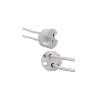Douille à deux broches G4 GU5.3 GY6.35, base de lumière LED Base de lampe halogène G6.5 MR16 support de lampe en céramique