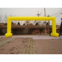 Arche publicitaire gonflable sur mesure en promotion pour événements sportifs, ligne de départ, marathon, triathlon