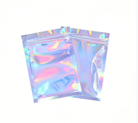 Prêt à expédier des sacs en mylar anti-odeurs en aluminium en tailles de 3.5g 7g 14g pour boîte de présentation d'emballage de biscuits de bonbons pour le plastique de gelée BOPP