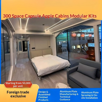 Maison mobile préfabriquée en conteneur, modèle E40S, 2 chambres, étanche, résistante au feu, design moderne, écologique, pour le camping