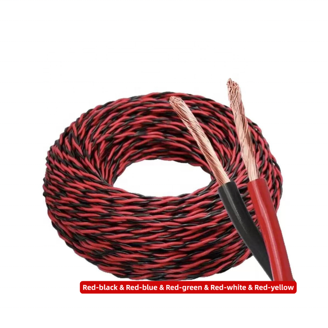 Cable Manufacturer Twiseted Pair Wire RVS Type Cable Fire Alarm Electric Wire Cables 2 Core 0.75mm1.0mm 1.5mm 2.5mm 4mm