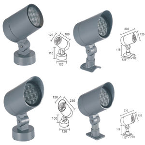 Plug Sol Projecteur Décoration Floraison Arbustes Fleur Paysage Éclairage Projecteur Arbre Bâtiment Mur Spike Lampe - Product Image 5