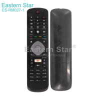 ES-RM027-1 universel de haute qualité prix usine Smart TV télécommande pour HDTV Smart TV contrôleur télécommandé
