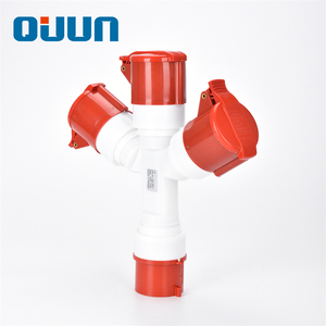 Enchufes de múltiples salidas Tamaño personalizado Carga de energía Cable de extensión <span class=keywords><strong>Nonin</strong></span> Personalizado Buena calidad 380V 4P Industrial OEM Rojo IP44 - Product Image 5