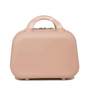 Maleta de Viaje Portátil de PP, Bolso de Mano de 14 Pulgadas, Estuche Cosmético Pequeño, Organizador de Maquillaje - Product Image 1
