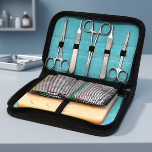 Kit de pratique de suture en acier inoxydable MIRHA INSTRUMENTS pour étudiants en médecine |   Ensemble d'instruments chirurgicaux manuels durables pour la formation - Product Image 3