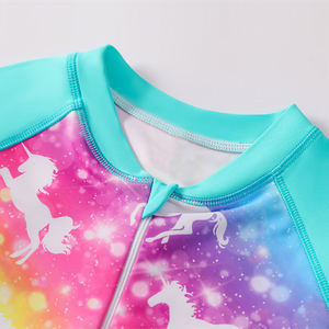 ชุดว่ายน้ำชิ้นเดียวแขนยาวสำหรับเด็กผู้หญิงชุดว่ายน้ำป้องกันรังสียูวีชุดว่ายน้ำป้องกันผดผื่นชุดว่ายน้ำรีไซเคิลสำหรับเด็ก - Product Image 3